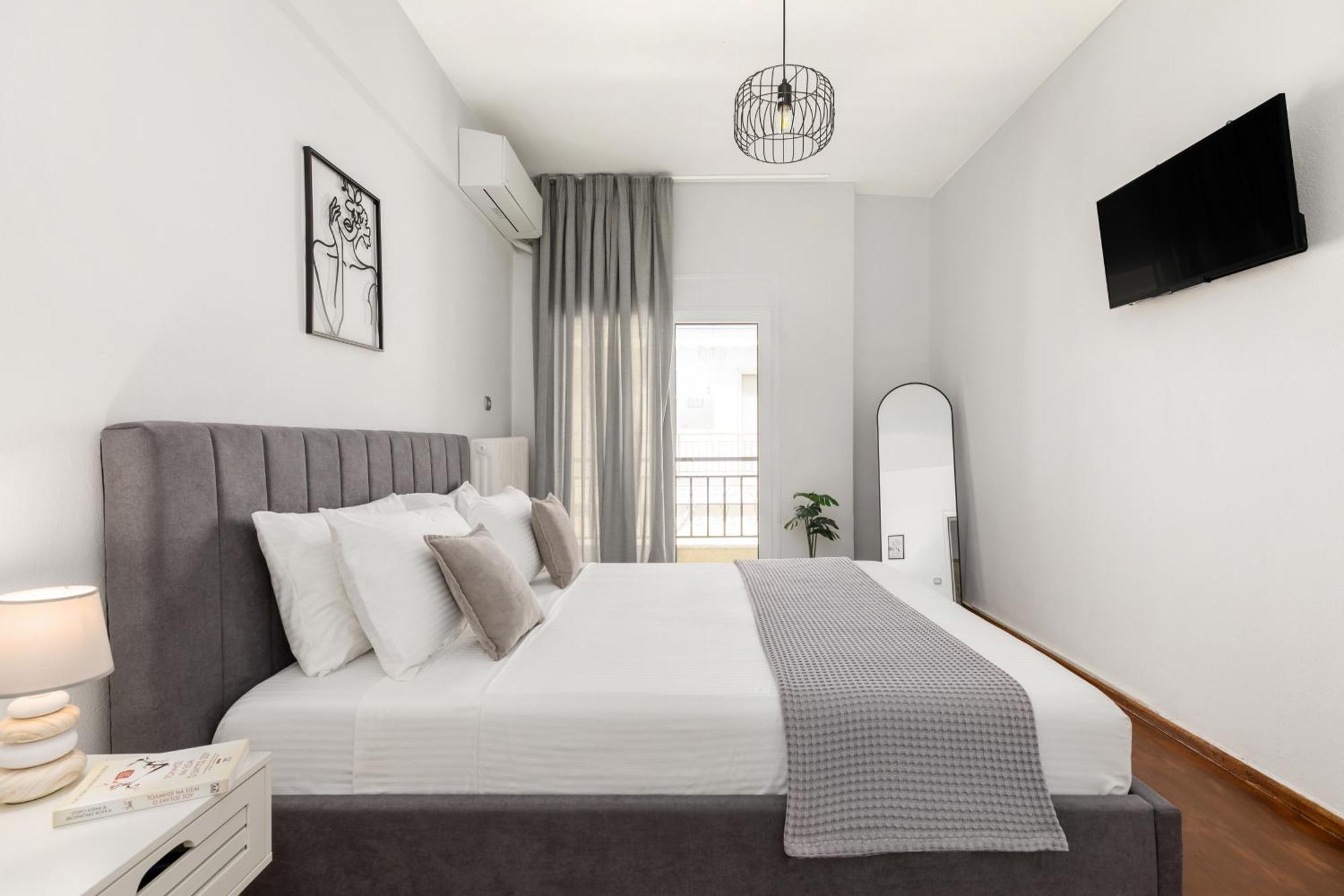 53 Central Luxury Apartment Kalamaria Thessaloníki Eksteriør billede